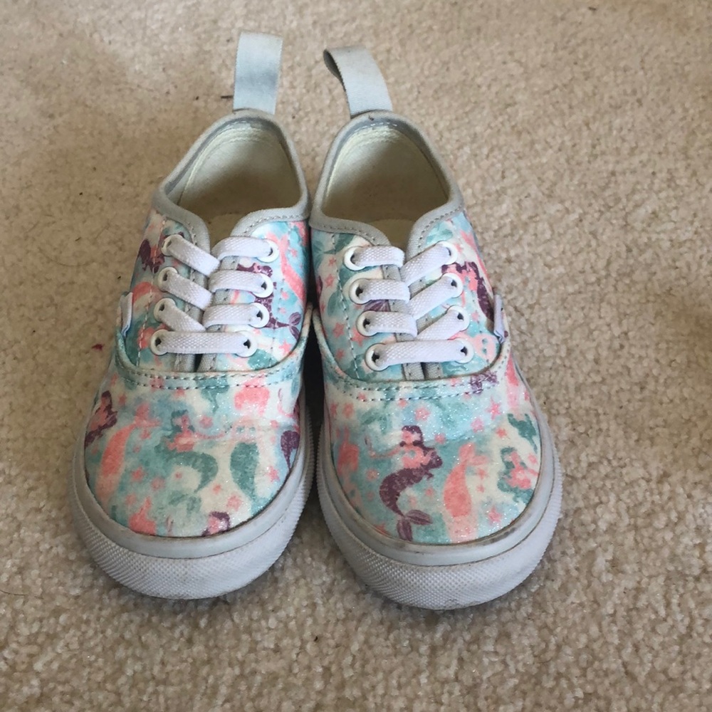 Vans Mermaid slip on size 8